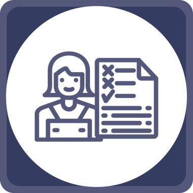 Web sayfası ikon vektör illüstrasyonu