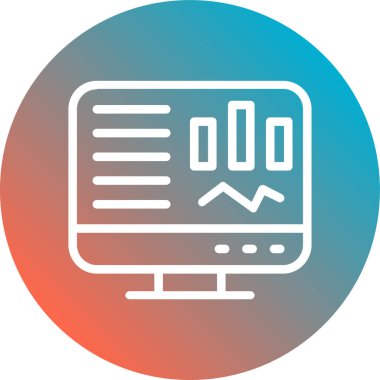 seo modern simgesinin vektör illüstrasyonu