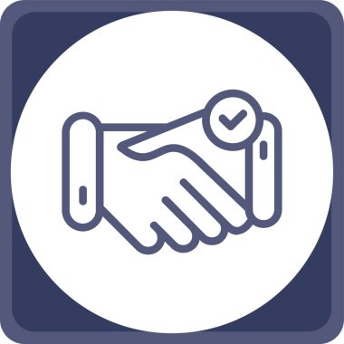 Tokalaşın. Web simgesi basit tasarım