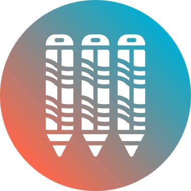 Bir ağaç simgesinin vektör illüstrasyonu