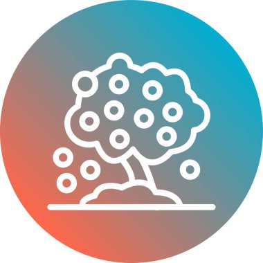 Ağacın vektör illüstrasyonu