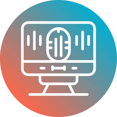 seo modern simgesinin vektör illüstrasyonu