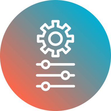 seo modern simgesinin vektör illüstrasyonu