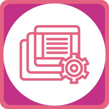 modern simge vektör illüstrasyonu