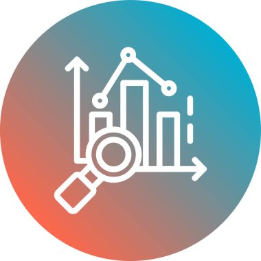 seo modern simgesinin vektör illüstrasyonu