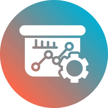 Ayarlama. Web simgesi vektör illüstrasyonu