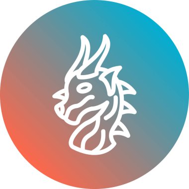 Arka planda geyiğin vektör çizimi