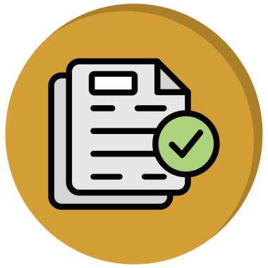 dosya belge vektör simgesi