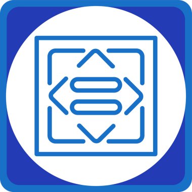 Modern b simgesinin vektör illüstrasyonu