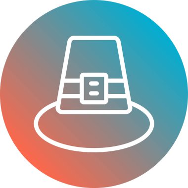 benzersiz hat çizgisi vektör simgesi