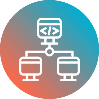 Vektör illüstrasyonu, seo modern simge.