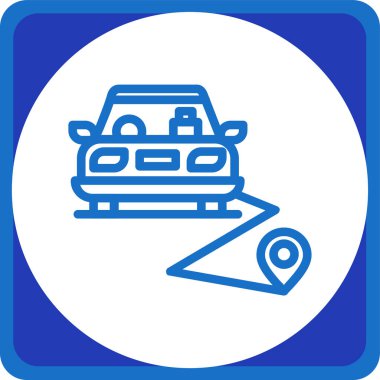 Yol tabelası. Web simgesi