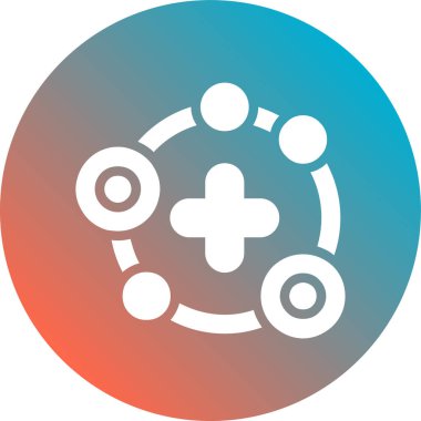 tıbbi bakım vektör simgesi