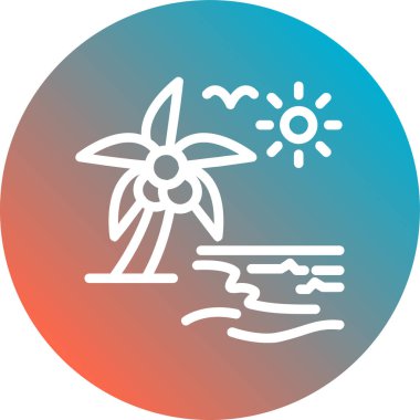 Moda tarzında izole edilmiş güneş simgesi