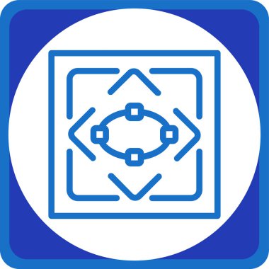 Seo simgesinin vektör illüstrasyonu