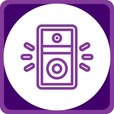 Modern simgenin vektör illüstrasyonu