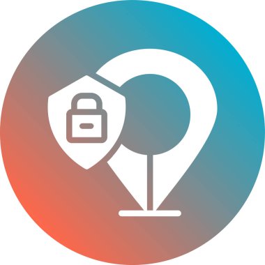 Seyahat ve tatil simgesinin vektör çizimi