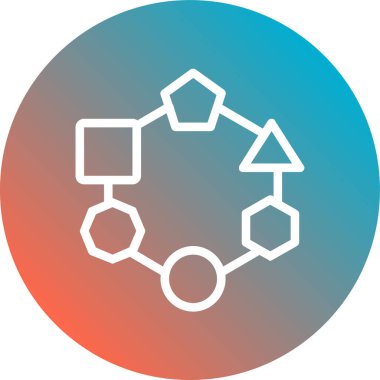 Seo simgesinin vektör illüstrasyonu