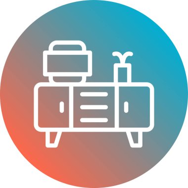 Seyahat simgesinin vektör illüstrasyonu