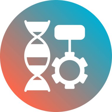 Bilim simgesi vektör illüstrasyonu