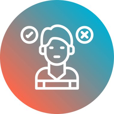 avatar. Web simgesi basit tasarım