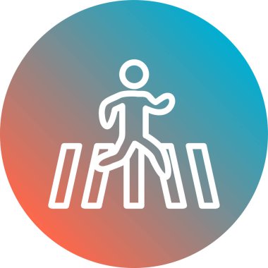 İnsan simgesinin vektör illüstrasyonu