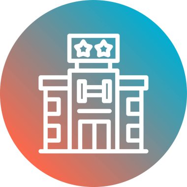 Modern eğitim ikonunun vektör illüstrasyonu