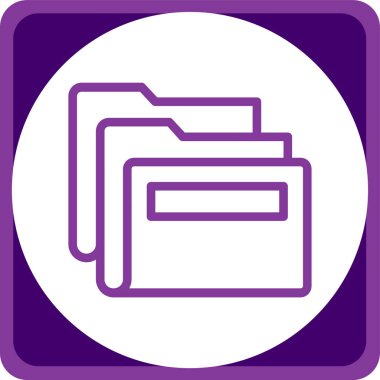 dosya dizini vektör illüstrasyonu