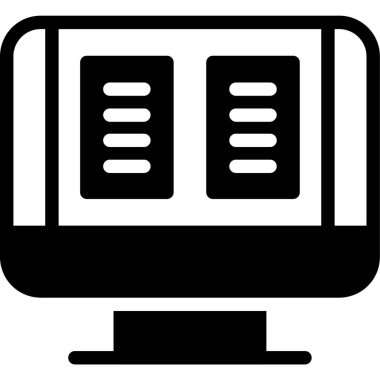 Bilgisayar vektör simgesini kolaylıkla düzenleyebilir ya da değiştirebilir