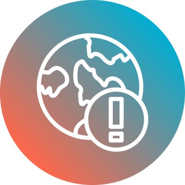 vektör global ağ ico