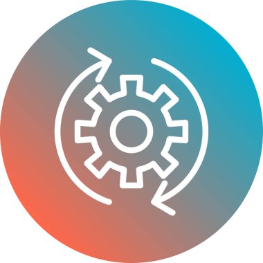 Vektör dişli simge tasarlamak