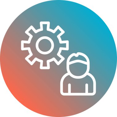 Vektör ayarı Simge illüstrasyonu