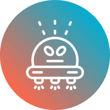 Modern simgenin vektör illüstrasyonu