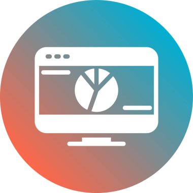 Web simgesi vektör illüstrasyonu