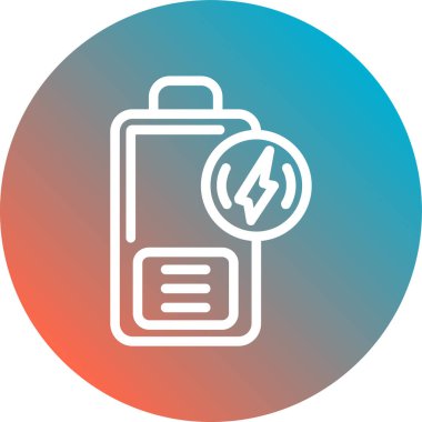 pil vektör simgesi modern basit vektör çizimi