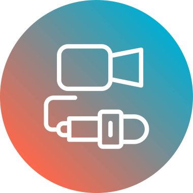 seo modern simgesinin vektör illüstrasyonu