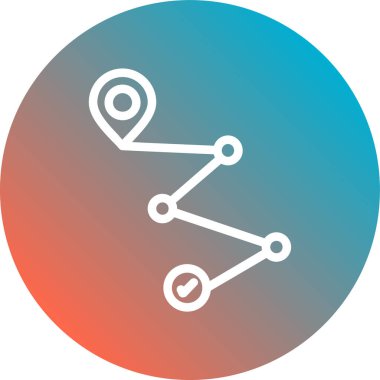 Uygulama modern simgesinin vektör illüstrasyonu