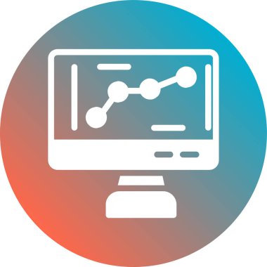 Seo simgesinin vektör illüstrasyonu