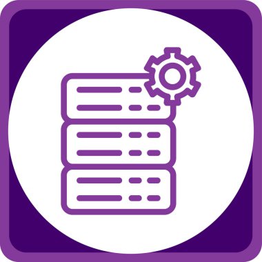 Modern simgenin vektör illüstrasyonu