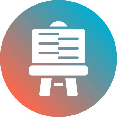 Belge. Web simgesi basit illüstrasyon