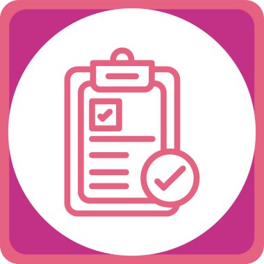 Pano simgesi vektör illüstrasyonu