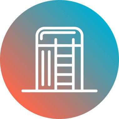 Modern b 'nin vektör illüstrasyonu eksik simgesi