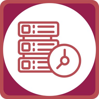 Tarayıcı. Web simgesi basit illüstrasyon