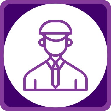 Modern b 'nin vektör çizimi şapka simgesinden yoksun