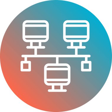 seo modern simgesinin vektör illüstrasyonu