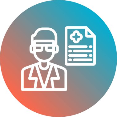 Modern simgenin vektör illüstrasyonu