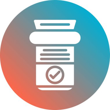 İlaç simgesinin vektör illüstrasyonu