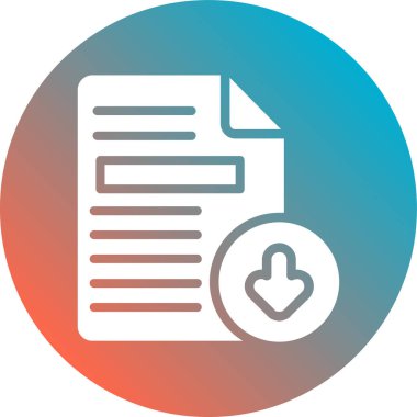 belge vektör çember çizgisi simgesi