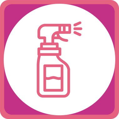 Sprey simgesinin vektör illüstrasyonu