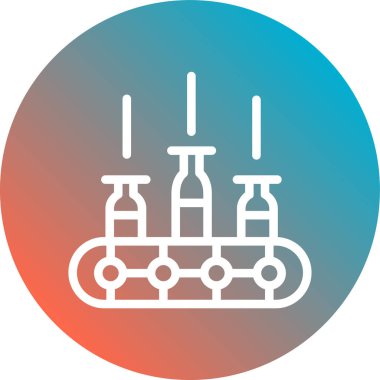 Bir b eksikliği simgesinin vektör çizimi